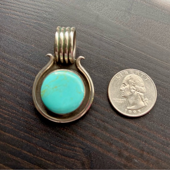 Turquoise Goddess Pendant - Picture 3 of 3